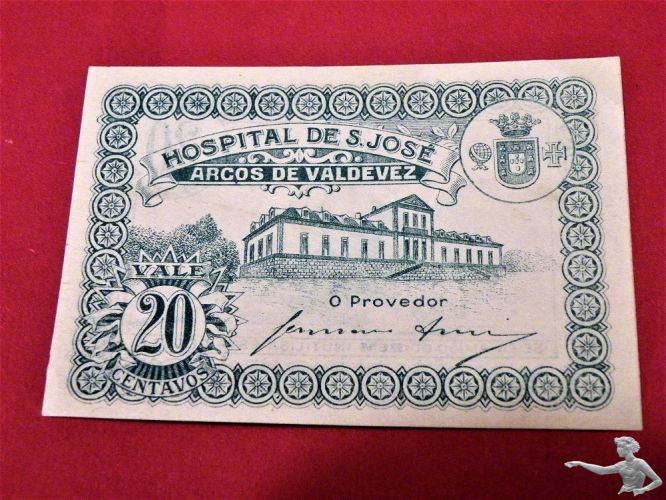20 Centavos Portugal 1920 (Notgeld)